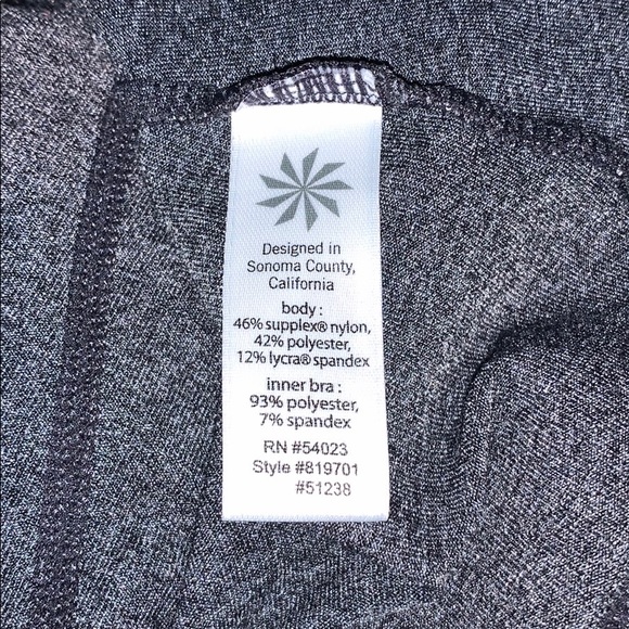 Athleta Equator Racerback Grey Tank Size Small - Picture 6 of 6